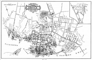 Map of Norfolk 1877